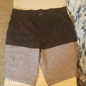 Joe Boxer polyester hybrid bathing suit shorts